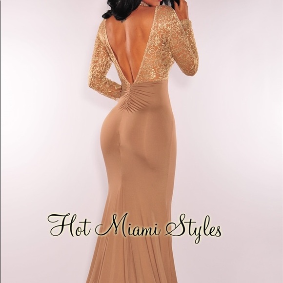 Long Sleeve Gown - Picture 3 of 4